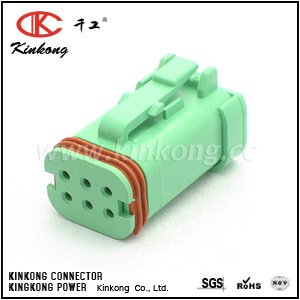 6 pole female cable connectors  automotive electrical connectors CKK3061A-1.5-21