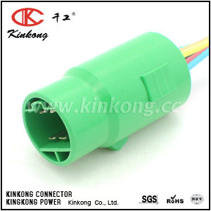 6 hole male waterproof automotive electrical connectors CKK7065G-2.8-11