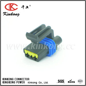 2 hole female waterproof automobile connectors CKK7022M-2.8-21