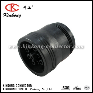 HD17-9-1939S 9 pole waterproof car connector 