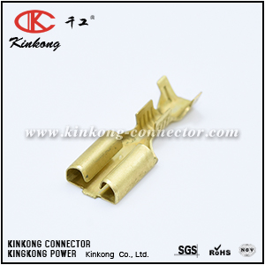 Terminal for automotive connector CKK006-6.3FS