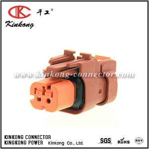 1456820-1 2 pole female electrical housing plug