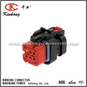 776531-1 6 ways female plastic auto car connector