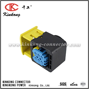 4-1418469-1 6 pole female blue plastic car connector CKK7069L-1.5-21