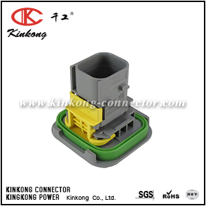 2-1703808-1 4 pole male waterproof auto plug CKK7049GA-3.5-11