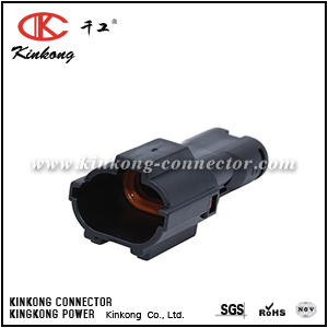 7222-1424-30 2 hole male waterproof plug CKK7021-1.8-11