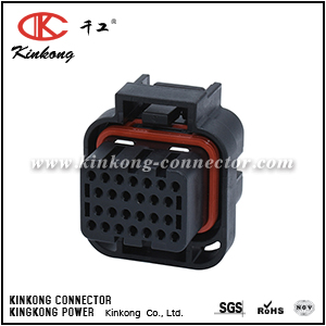 26 ways female double locking Keying type 3 connector CKK7262C-1.6-21