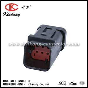 1717675-1 6 pole car electrical connector 