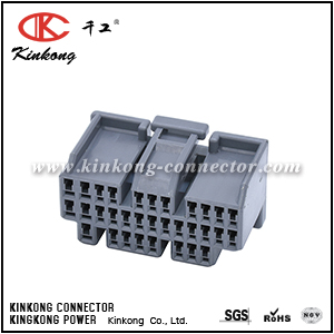 179681-6 32 ways female OBD2 ECU Plug A CKK5323G-1.2-1.8-21