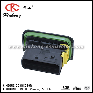 1-1564526-1 18 pin waterproof car connector CKK7189BA-1.5-11