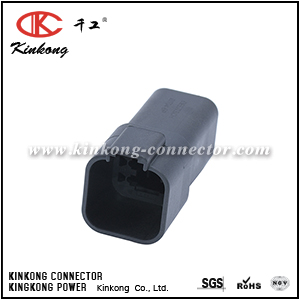 DT04-6P-E004 AT04-6P-BLK 6 pin male electrical connector 