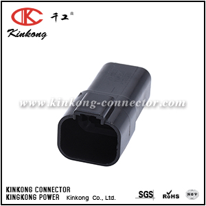 DT04-4P-E004  AT04-4P-BLK 4 pin male automotive connector 