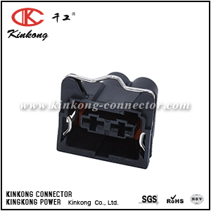 2 hole female waterproof  cable connectorsCKK7023B-6.3-21