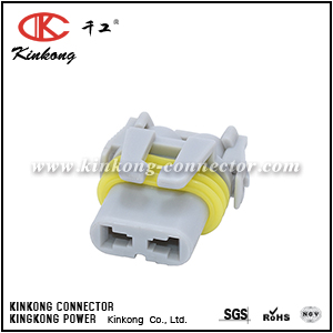 2 hole female cable wire electrical connector CKK7022B-2.8-21