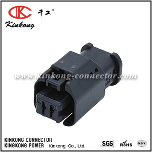 1801175-1 2 hole female socket housing CKK7021M-2.5-21