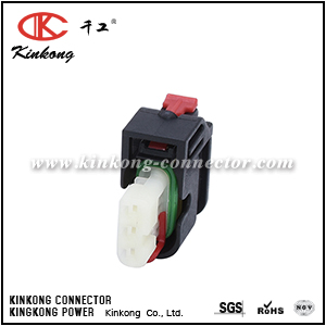 1488992-6 3 pole female auto connection CKK7034C-1.0-21