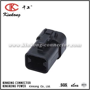 DTP06-4S-E004 ATP06-4S-BLK 4 hole female electrical connector 