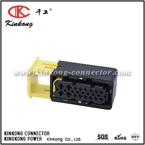 1-1564337-1 16 ways female volvo trcuk front lamp connector CKK7169B-1.5-3.5-21