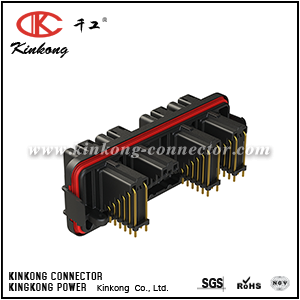 AT13-36PABC-BM01 AIPX RECEPTACLE AT HEADER, 4 X 12 POSITIONS, SIZE 16 CONTACTS