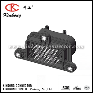 Public company Low voltage series 28 pin Pitch 2.2 male automotive connector ECU