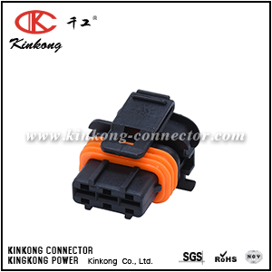 1928403110 1928404073 3 pole female Pigtail Wire connectors CKK7036B-3.5-21