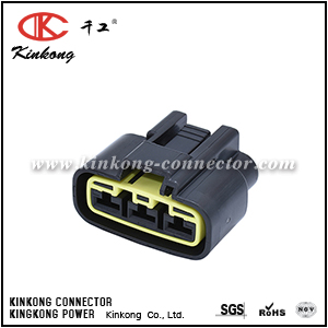 QLW-A-B3F-B 3 hole female automotive connector CKK7039-6.3-21