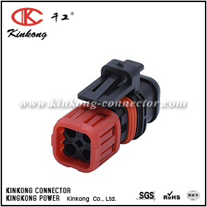 1337352-1 4 way female Map Sensor Connector CKK3042-1.5-21