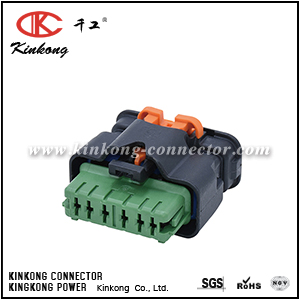 F743700 13935410 6 hole female  electrical wire plug CKK7062A-2.5-21