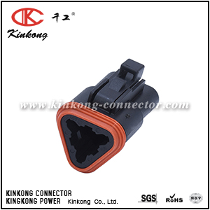 DT06-3S-CE06TE 3 pole female auto connector 