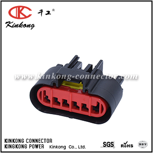 E-2162-000 6 pole female accelerator pedal connector for Ford Fiesta TDCI CKK7062B-2.2-21