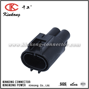 176143-2  2 pin male pa66 connector 1111700248CB001 CKK7021B-4.8-11