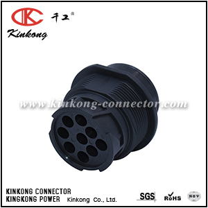 HD10-9-96P-B025 9 pin male Flange Mount automotive connector HD10-9-96P-B025-001 HD10-9-96P-B025-Original