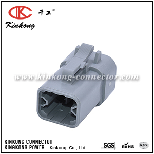 ATP06-4S 4-WAY PLUG, FEMALE. COMPATIBLE TO PART  DTP06-4S ATP06-4S-001 ATP06-4S-Original