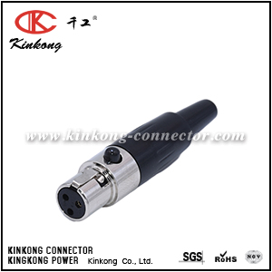 3 Pin Female Line Mini XLR Type Connector 9990000351