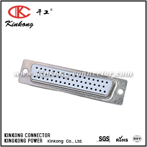 DD50S064TLF-Equivalent Panel Mount Solder D-sub Connector Socket