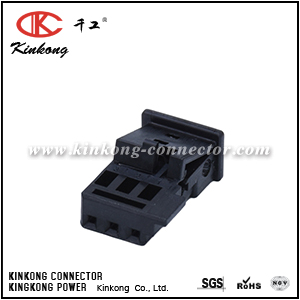 1-1718346-1 3 hole female Car Loudspeaker Atmosphere Lamp connector CKK5039-0.7-21