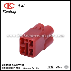 4 pole female waterproof wiring connector CKK7045R-2.2-21