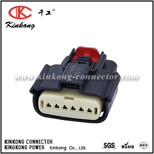 33471-0606 6 pole female automotive connector 1121700610DA002 CKK7062MA-1.0-21